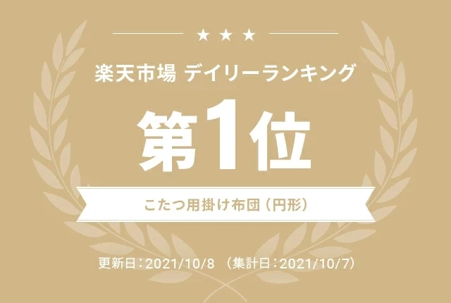 楽天市場 デイリーランキング第1位