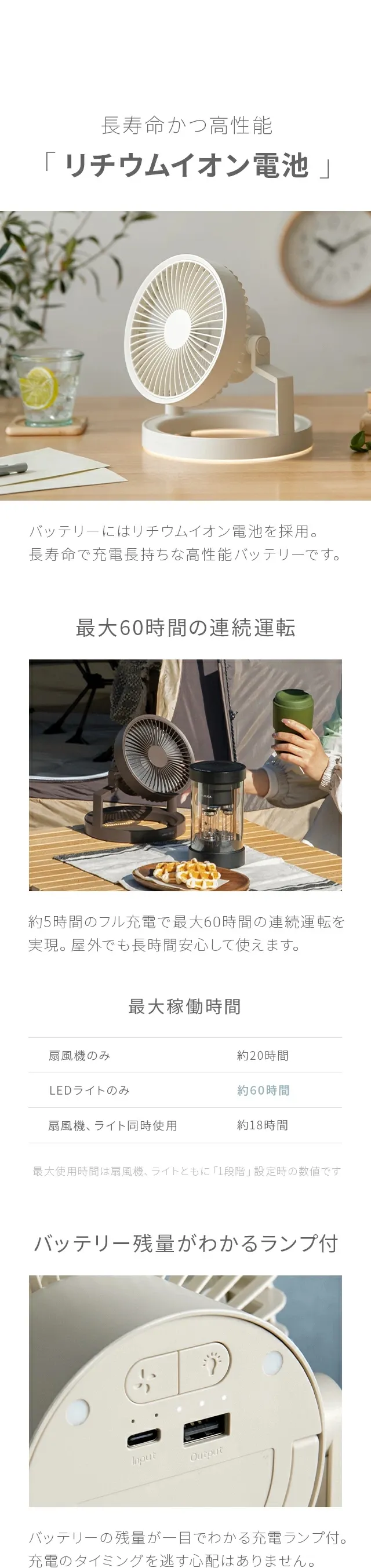 長寿命かつ高性能「リチウムイオン電池」