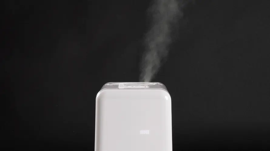 6L上部給水式ハイブリッド加湿器の使用イメージ