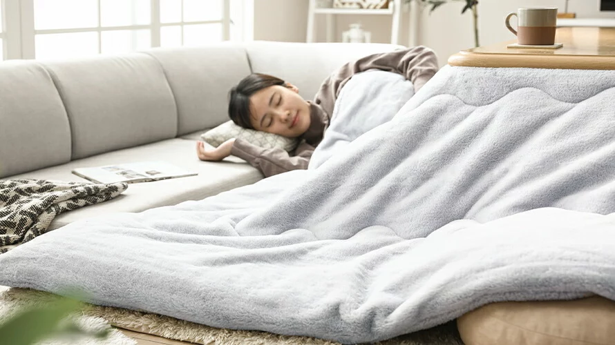 バチッを減らす静電気防止素材