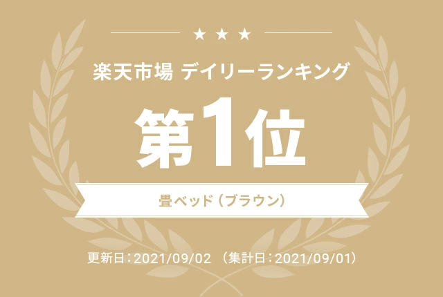 楽天市場デイリーランキング第1位