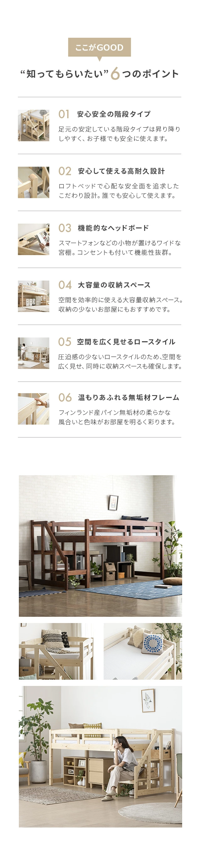 知ってもらいたい6つのポイント