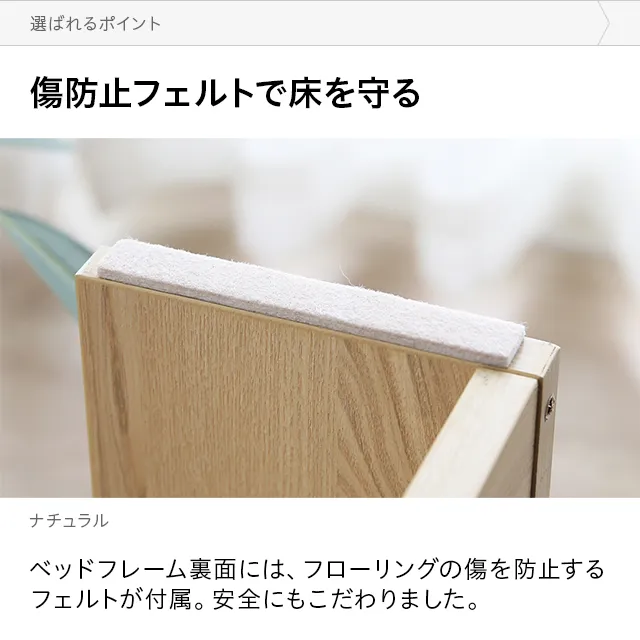ダブル] フロアベッド USB+コンセント｜モダンデコ公式｜インテリア