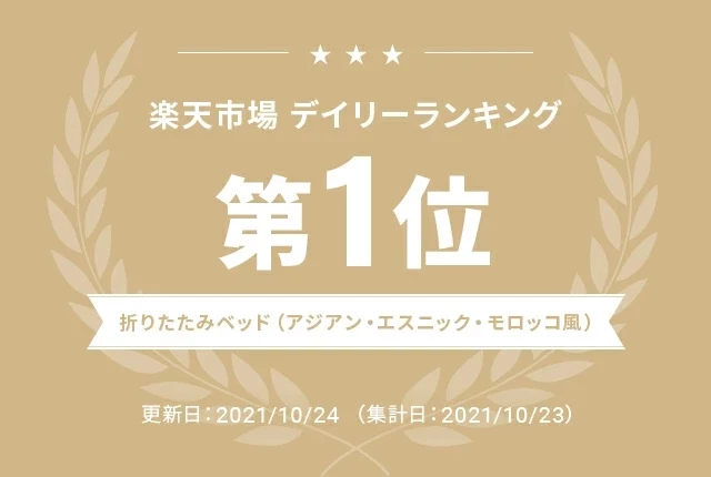 楽天市場デイリーランキング第1位