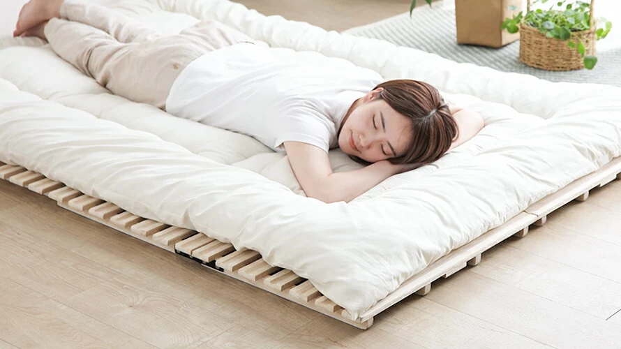 桐すのこが爽やかな眠りをサポート