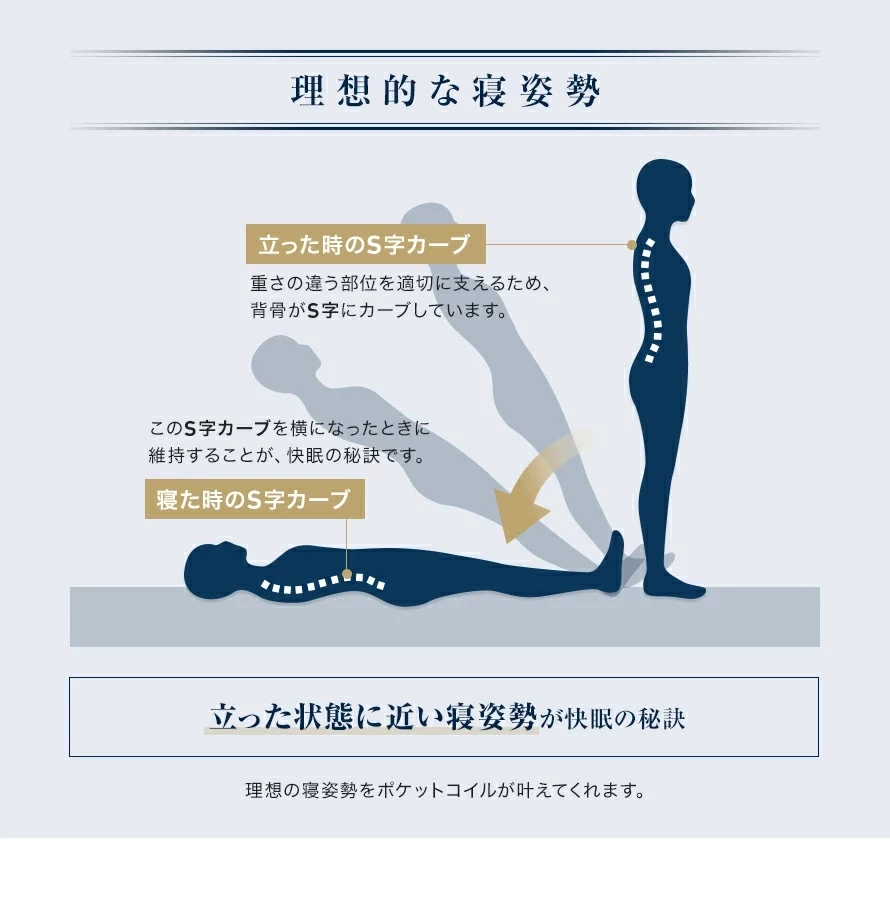 理想的な寝姿勢