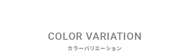 カラーバリエーション