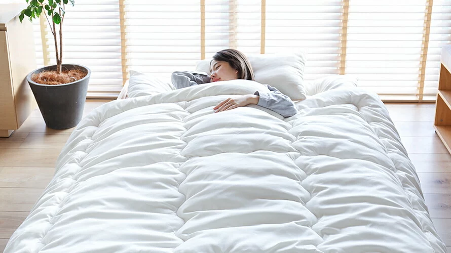 優れた機能で、1年中快適な睡眠を