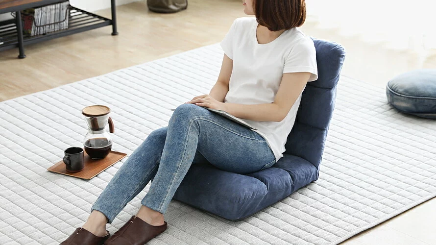 床生活をおしゃれに楽しむ座椅子