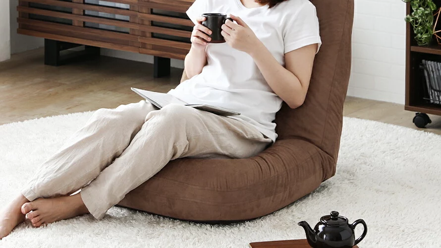 立体形状が安定した姿勢をキープ