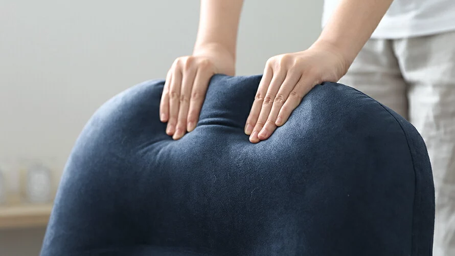 ボリュームのあるクッション