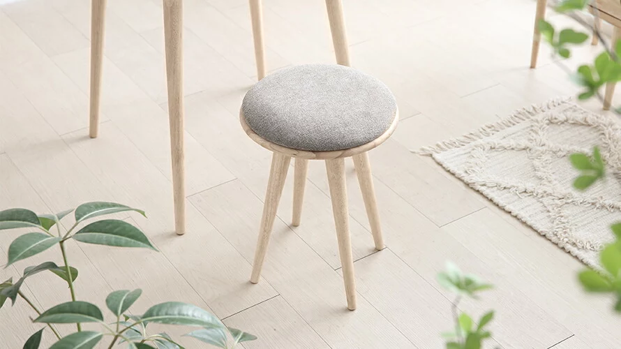 クッション、ブラウン