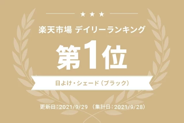 楽天市場デイリーランキング第1位