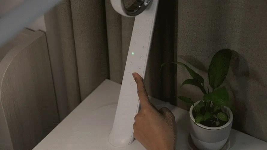 無段階の明るさ調整機能