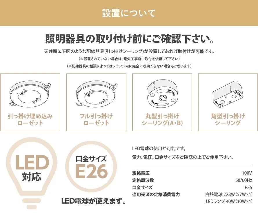 設置について