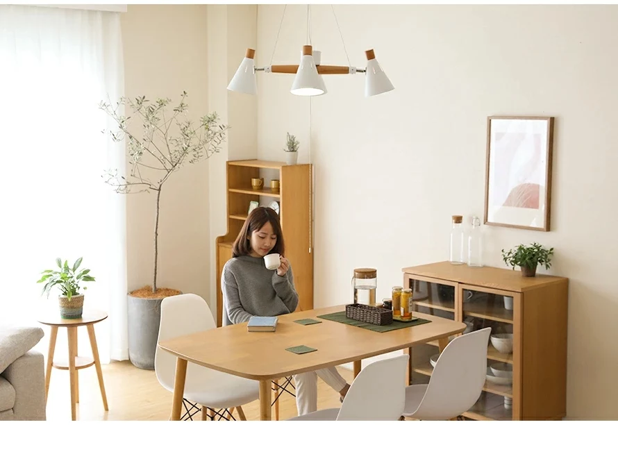 LEDシーリングライト4灯タイプ昼光色LED付の使用イメージ