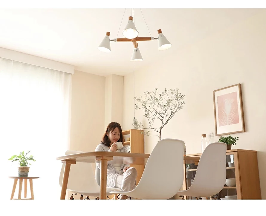 LEDシーリングライト4灯タイプ昼光色LED付の使用イメージ