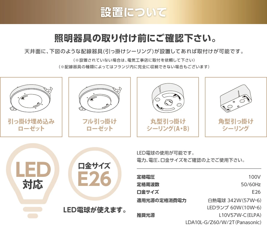 設置について