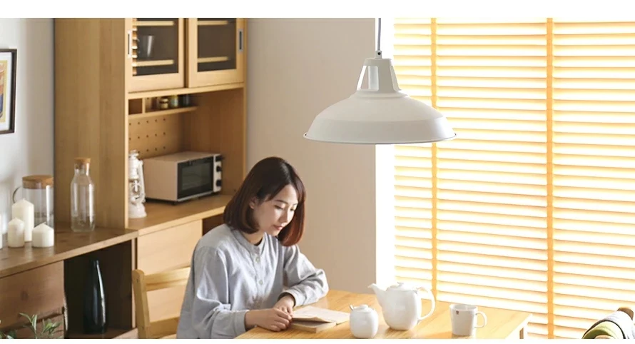 ペンダントライトLaura電球色LED付の使用イメージ