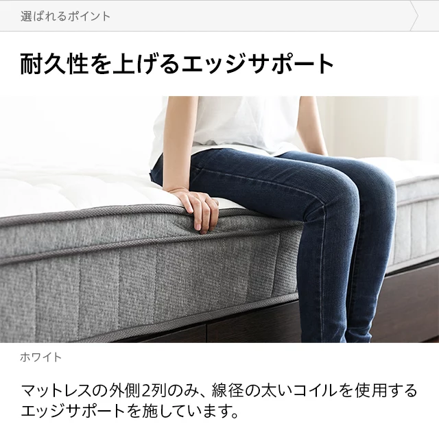 ポケットコイルマットレス プレミアム 超極厚 厚さ25cm S/SD/D