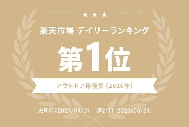 楽天市場デイリーランキング第1位
