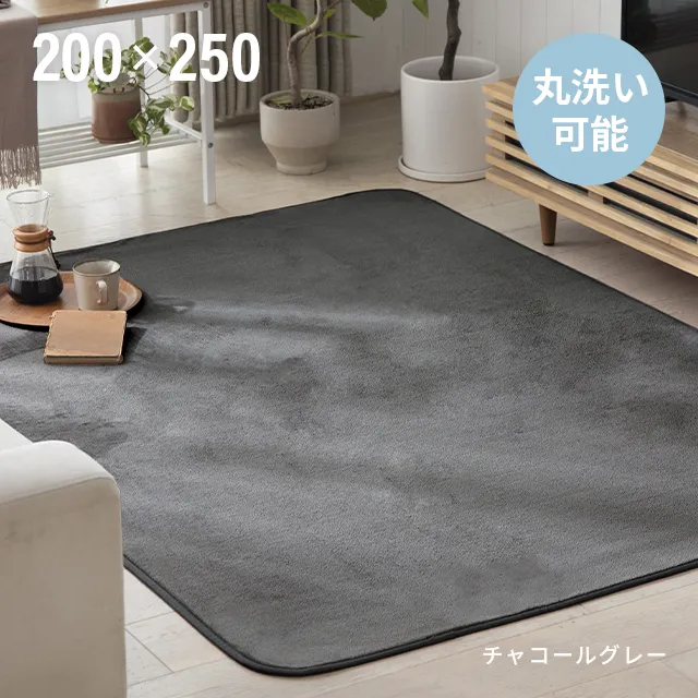 フランネルラグ 200×250cm｜モダンデコ公式｜インテリア・家具の総合通販