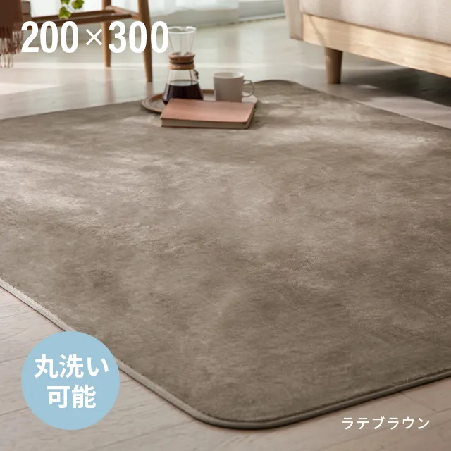 フランネルラグ 200×300cm｜モダンデコ公式｜インテリア・家具の総合通販
