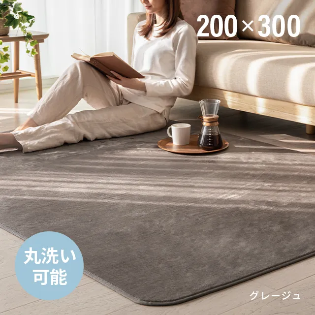 フランネルラグ 200×300cm｜モダンデコ公式｜インテリア・家具の総合通販