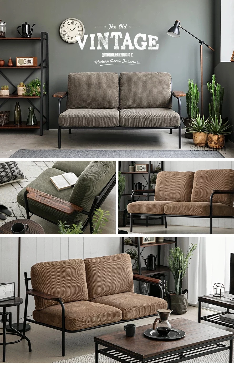 The Old VINTAGE SOFA sanctum