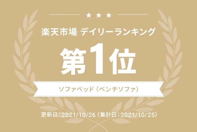 楽天市場デイリーランキング第1位