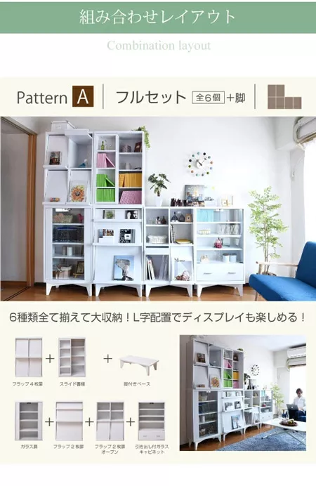 組み合わせレイアウト、PatternA