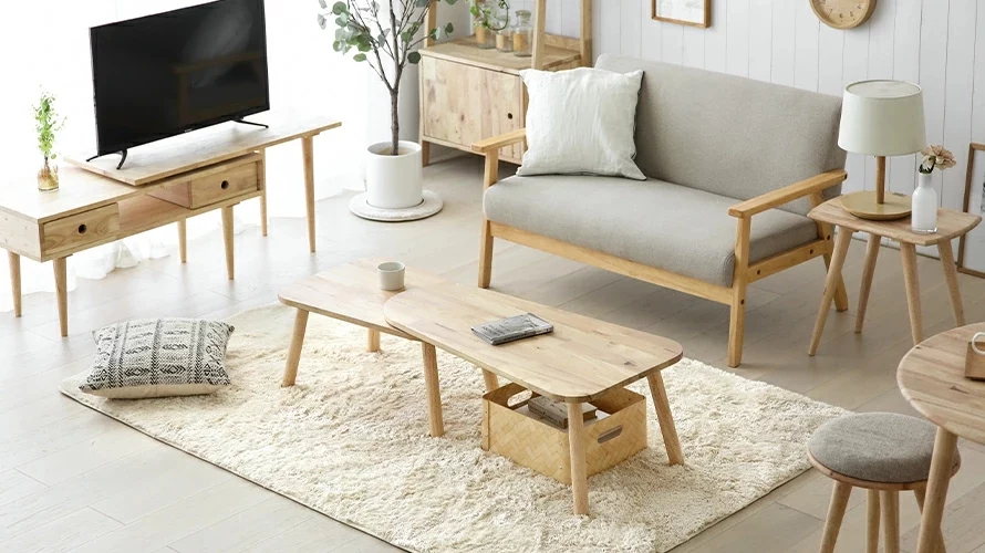 お部屋に馴染むナチュラルデザイン