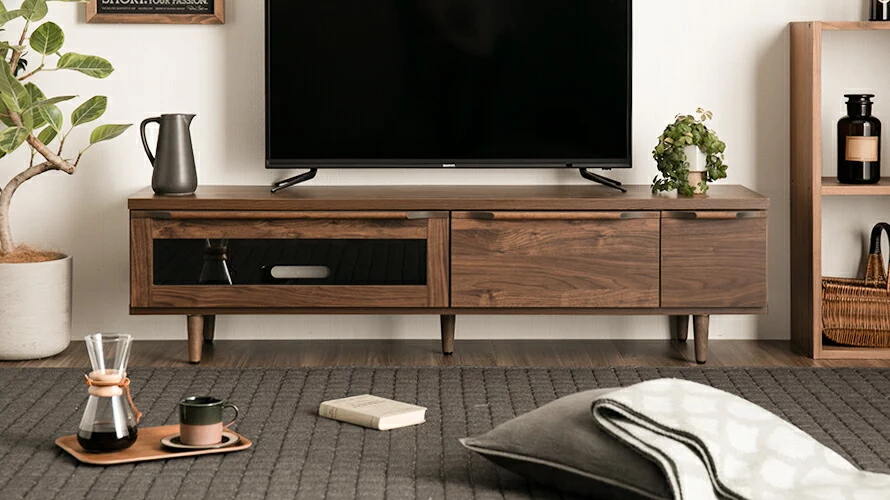 大型テレビにも対応の耐荷重