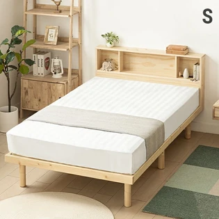 [S/SD/D]すのこベッド 宮付きタイプ