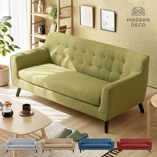 お値段ご相談ください！引き取りに変更しました（¥5000）【美品】   MODERN-DECOモダンデコ ヘッドレスト付き3人掛けソファ•ソファベッド 楽天市場】[クーポンで5%OFF] ソファーベッド ソファー 3人掛け 分割