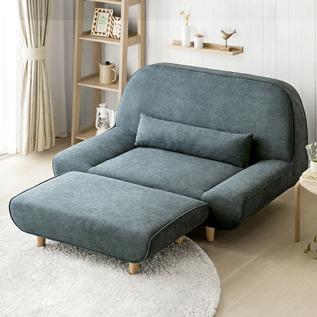 [幅141cm] 1人掛け北欧風ソファ