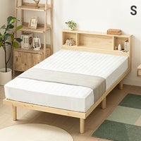 [S/SD/D]すのこベッド 宮付きタイプ