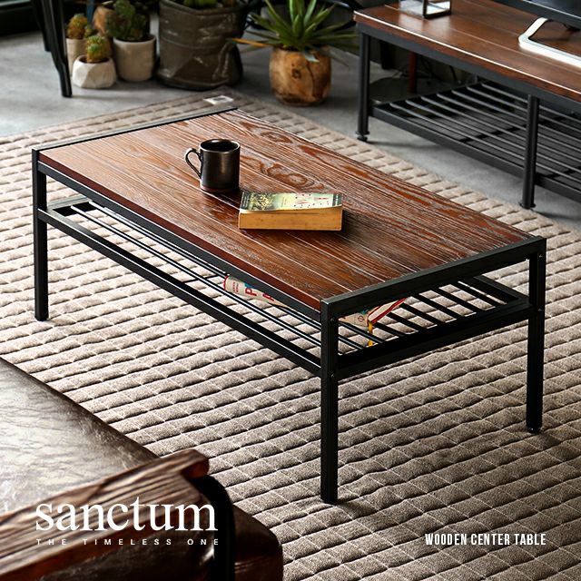 幅90cm 全2色 センターテーブル ヴィンテージタイプ