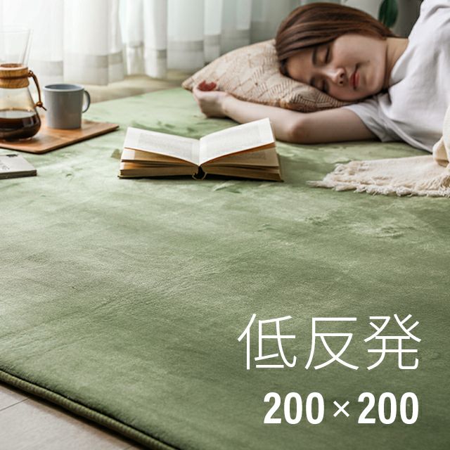 低反発ラグ 200×200cm｜モダンデコ公式｜インテリア・家具の総合通販