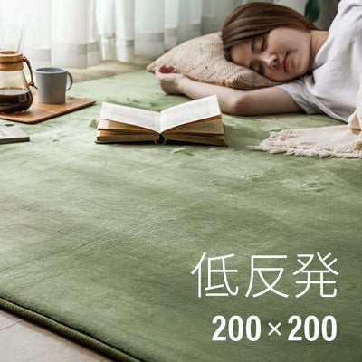 低反発ラグ 200×200cm