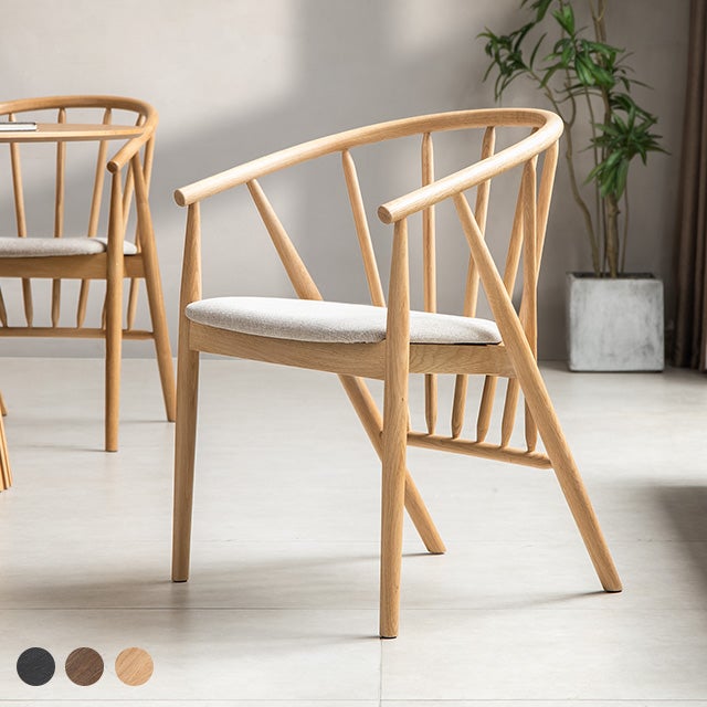 ダイニングチェア 天然曲木 2脚/4脚セット