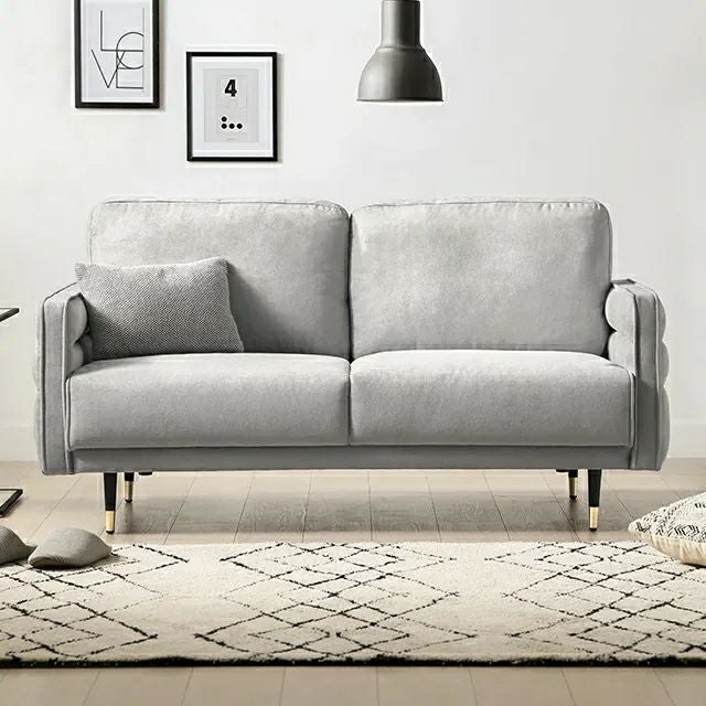 [幅143cm] 2人掛けアンティーク調ソファ