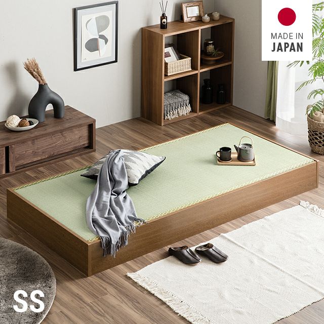 収納付畳ベッド 収納付き畳ベッド フォルティナ セミダブルサイズ｜たたみのこうひん