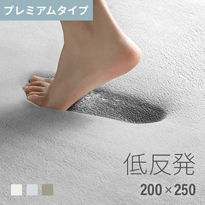 低反発ラグ プレミアムタイプ 200×250cm