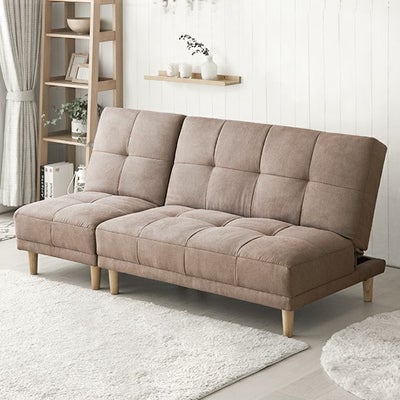 [幅176cm・ハイバックで高い安定感] 3人掛け4WAYソファーベッド 分離可能 セパレート