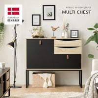 幅98.7cm デンマーク デザインマルチチェスト