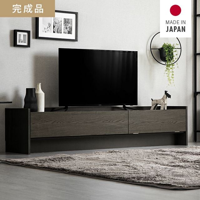 テレビ台　　横幅180㎝×奥行42㎝ テレビボード テレビ台 幅180 完成品 日本製 ローボード RAMANET